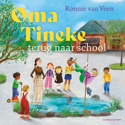 Oma Tineke terug naar school, Ronnie van Veen - Luisterboek MP3 - 9789021062945