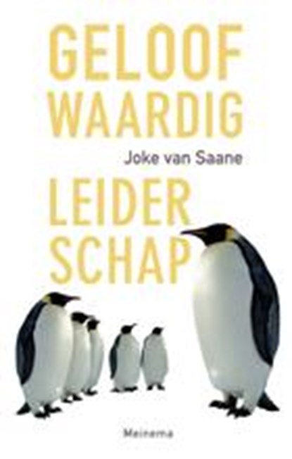 Geloofwaardig leiderschap, Joke van Saane ; J.W. van Saane - Paperback - 9789021143309