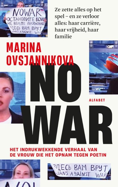 No War, Marina Ovsjannikova - Paperback - 9789021342177