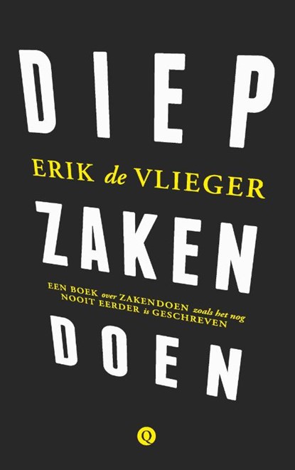 Diep zakendoen, Erik de Vlieger - Gebonden - 9789021404011