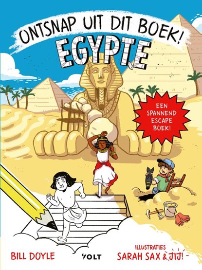 Ontsnap uit dit boek-Egypte, Bill Doyle - Paperback - 9789021421049