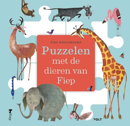 Puzzelen met de dieren van Fiep, Fiep Westendorp - Paperback - 9789021421582
