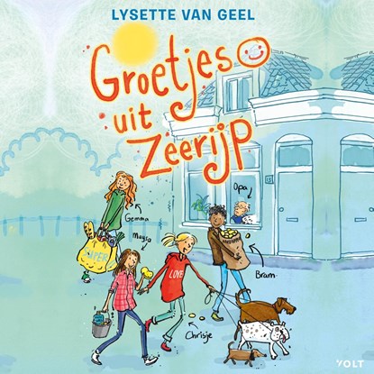 Groetjes uit Zeerijp, Lysette van Geel - Luisterboek MP3 - 9789021423333