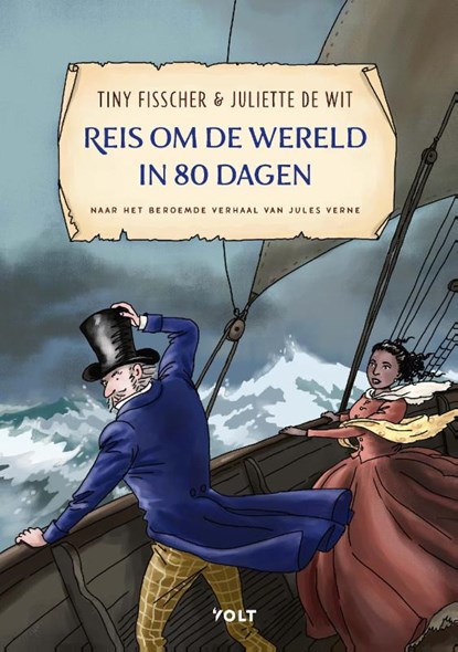 Reis om de wereld in 80 dagen, Tiny Fisscher ; Jules Verne - Gebonden - 9789021424576