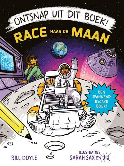 Ontsnap uit dit boek - Race naar de maan, Bill Doyle - Paperback - 9789021426976