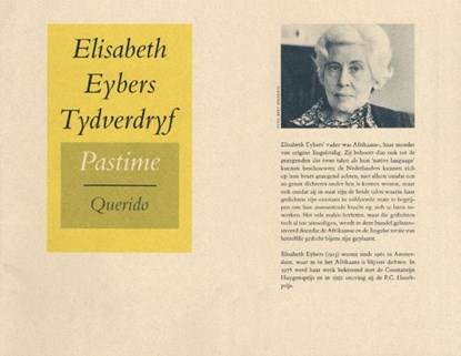 Tydverdryf Pastime, Elisabeth Eybers - Ebook - 9789021448626