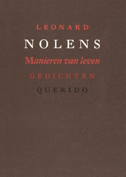 Manieren van leven, Leonard Nolens - Ebook - 9789021450636