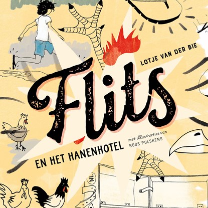 Flits en het hanenhotel, Lotje van der Bie - Luisterboek MP3 - 9789021473987