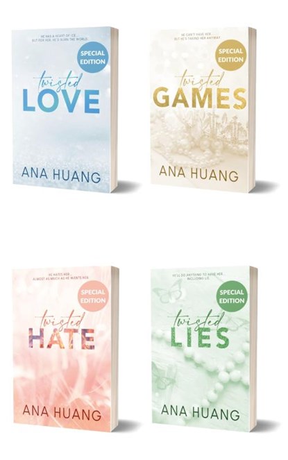 Twisted Love Games Hate Lies set, Ana Huang - Paperback - 9789021484600