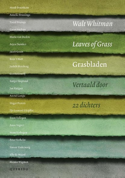 Leaves of grass / Grasbladen, W. Whitman - Paperback - 9789021487571