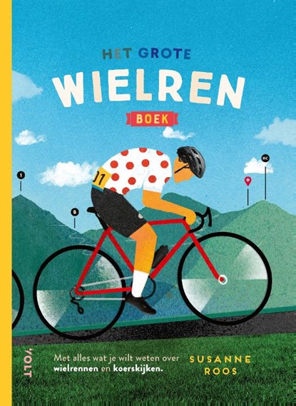 Het grote wielrenboek, Susanne Roos - Gebonden - 9789021489964