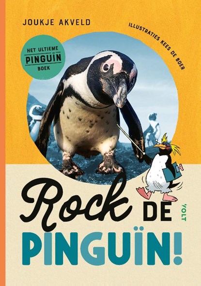 Rock de pinguïn!, Joukje Akveld ; Kees de  Boer - Gebonden - 9789021498096