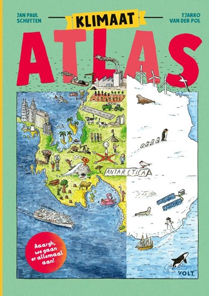 Klimaatatlas, Jan Paul Schutten - Gebonden - 9789021498478