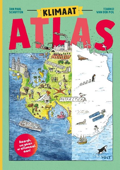 Klimaatatlas, Jan Paul Schutten - Gebonden - 9789021498478