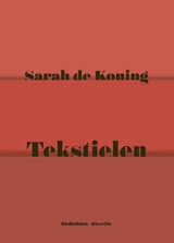 Tekstielen - Sarah de Koning - 9789021499048