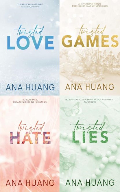 Twisted love games hate lies pakket, Ana Huang - Gebonden - 9789021499246