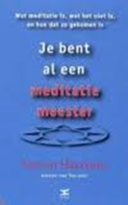 Je bent al een meditatiemeester, HARRISON, Steven & POST, Jantsje - Paperback - 9789021540139