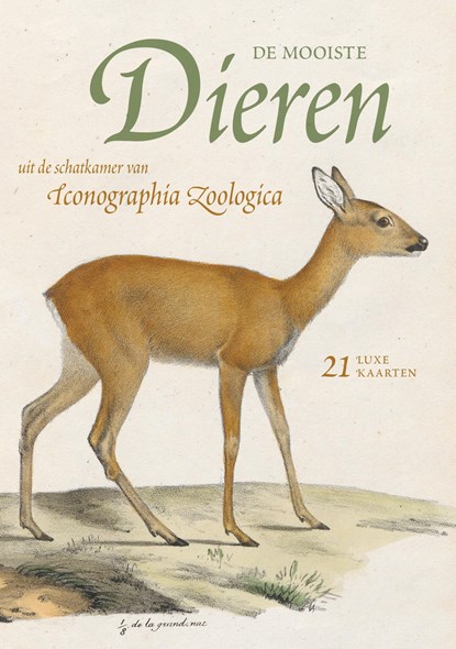 De mooiste dieren uit de schatkamer van Iconographia Zoologica, Iconographia Zoologica - Losbladig - 9789021568089