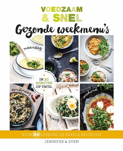 Gezonde weekmenu's, Jennifer & Sven - Gebonden - 9789021569833