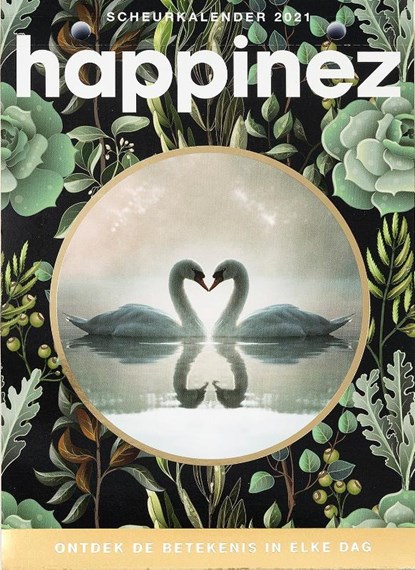 Happinez Spirituele scheurkalender 2021, Lisette Thooft - Paperback - 9789021575537