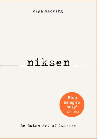 Niksen, Olga Mecking - Ebook - 9789021575612