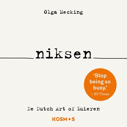 Niksen, Olga Mecking - Luisterboek MP3 - 9789021577685