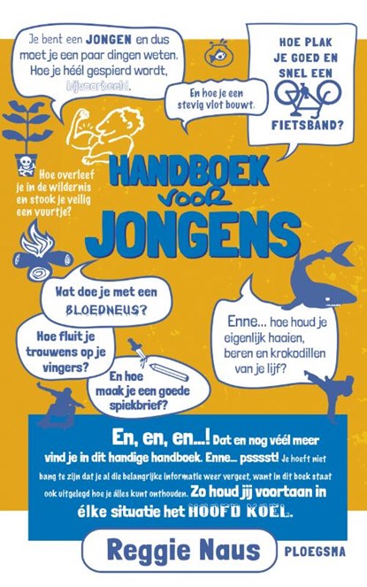Handboek voor jongens, Reggie Naus - Gebonden - 9789021672625