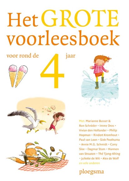 Het grote voorleesboek voor rond de 4 jaar, Marie Lotte Hagen - Gebonden - 9789021674919