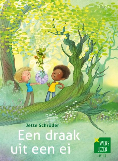 Een draak uit een ei, Jette Schroder - Gebonden - 9789021678719