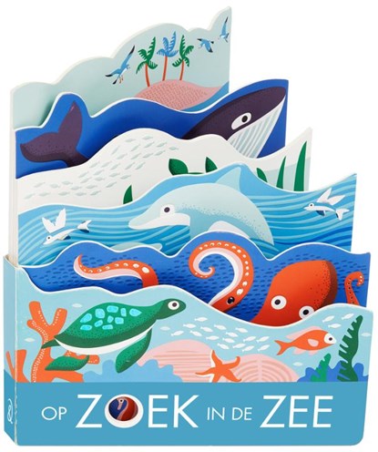 Op zoek in de zee, Laura Baker - Gebonden - 9789021679105