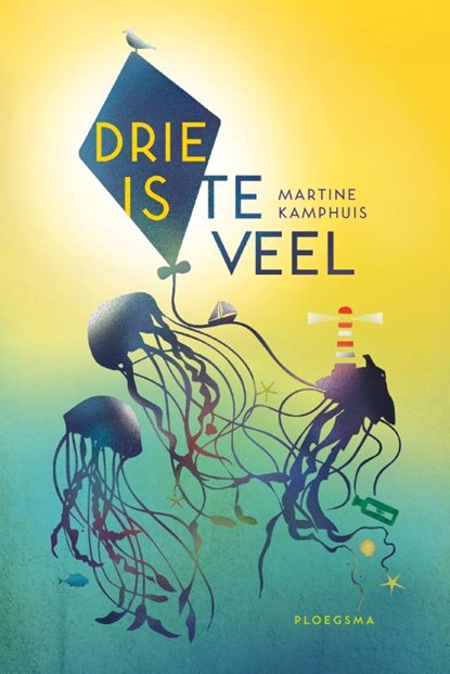 Drie is te veel, Martine Kamphuis - Gebonden - 9789021679570