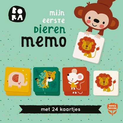 Mijn eerste dierenmemo, Deborah van de Leijgraaf - Overig - 9789021682198