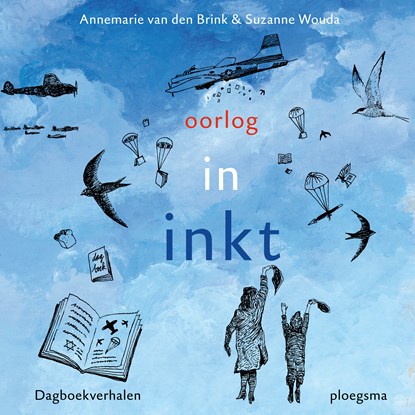 Oorlog in inkt, Annemarie van den Brink ; Suzanne Wouda - Luisterboek MP3 - 9789021683317