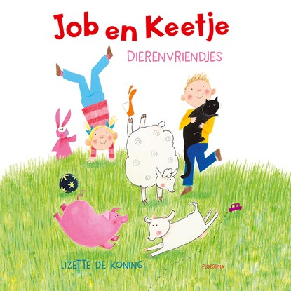Job en Keetje: Dierenvriendjes, Lizette de Koning - Luisterboek MP3 - 9789021683973
