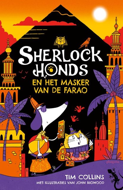 Sherlock Honds en het masker van de farao, Tim Collins - Gebonden - 9789021684901