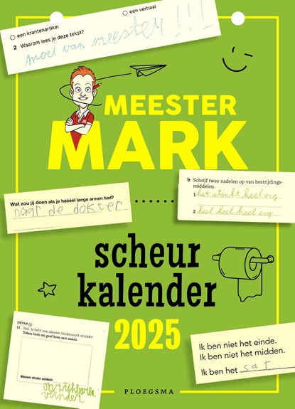 Meester Mark scheurkalender 2025, Mark Van Der Werf - Paperback - 9789021685762