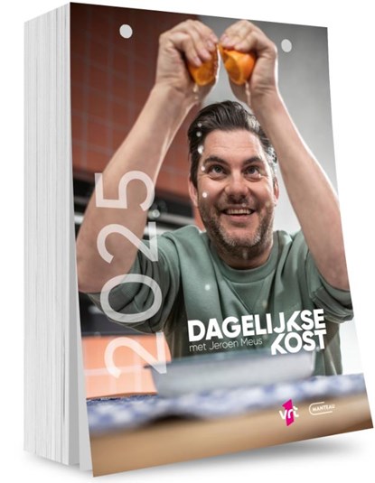 Dagelijkse Kost Scheurkalender 2025, Jeroen Meus - Paperback - 9789022341292