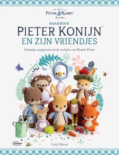 Haakboek Pieter Konijn en zijn vriendjes, Carla Mitrani - Paperback - 9789022342633