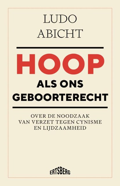 Hoop als ons geboorterecht, Ludo Abicht - Paperback - 9789022343616