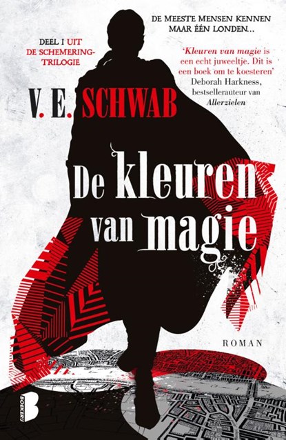 De kleuren van magie, V.E. Schwab - Paperback - 9789022584934