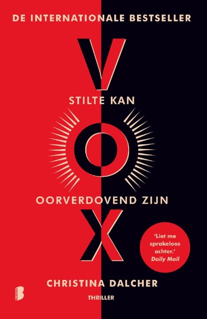 VOX, Christina Dalcher - Paperback - 9789022588734