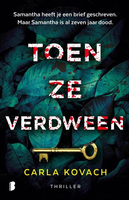 Toen ze verdween, Carla Kovach - Paperback - 9789022598627
