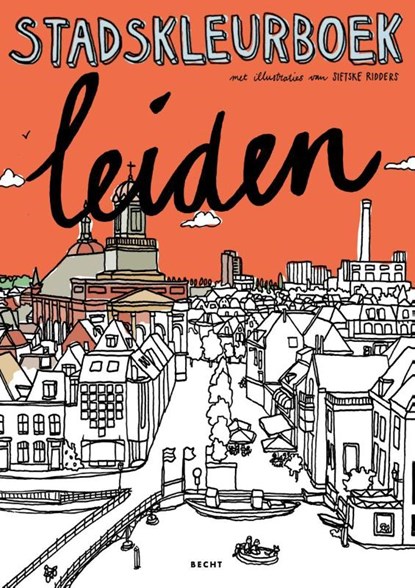 Stadskleurboek Leiden, niet bekend - Paperback - 9789023014751