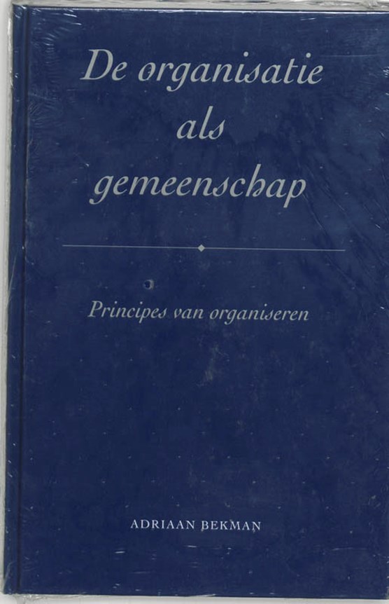 De organisatie als gemeenschap