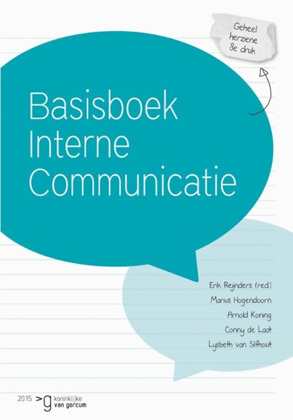 Basisboek interne communicatie, Erik Reijnders - Paperback - 9789023252313