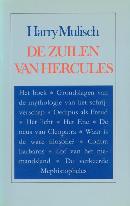 De zuilen van Hercules, Harry Mulisch - Paperback - 9789023431589