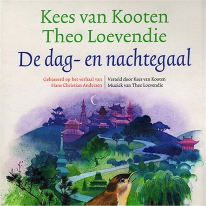 De dag- en nachtegaal, Kees van Kooten ; Hans Christian Andersen - Luisterboek MP3 - 9789023476290