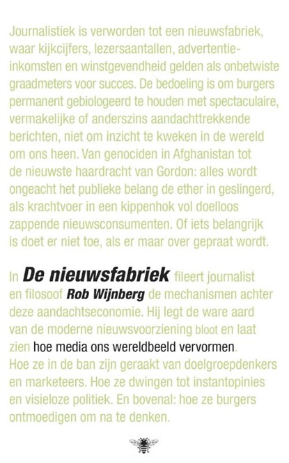 De nieuwsfabriek, Rob Wijnberg - Paperback - 9789023477587