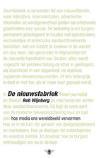 De nieuwsfabriek | Rob Wijnberg | 