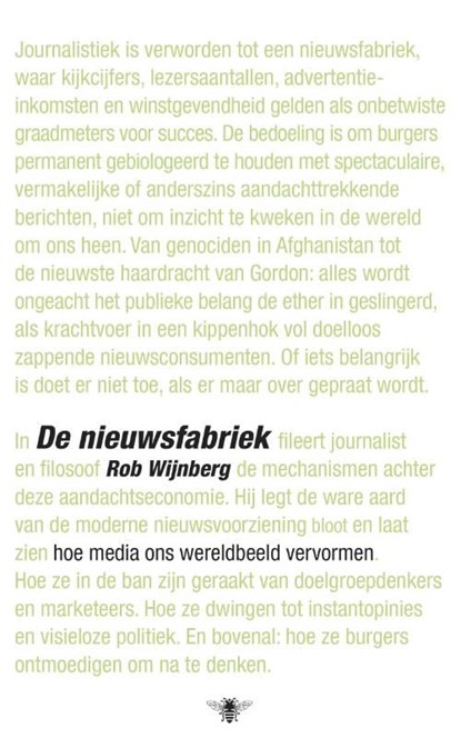 De nieuwsfabriek, Rob Wijnberg - Ebook - 9789023477686